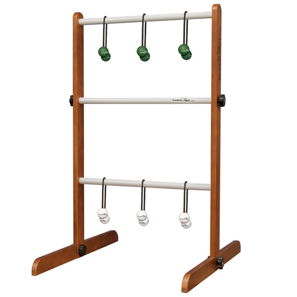 Vivere Hammocks Ladder Golf Plastic Ladder Ball with Carrying Case